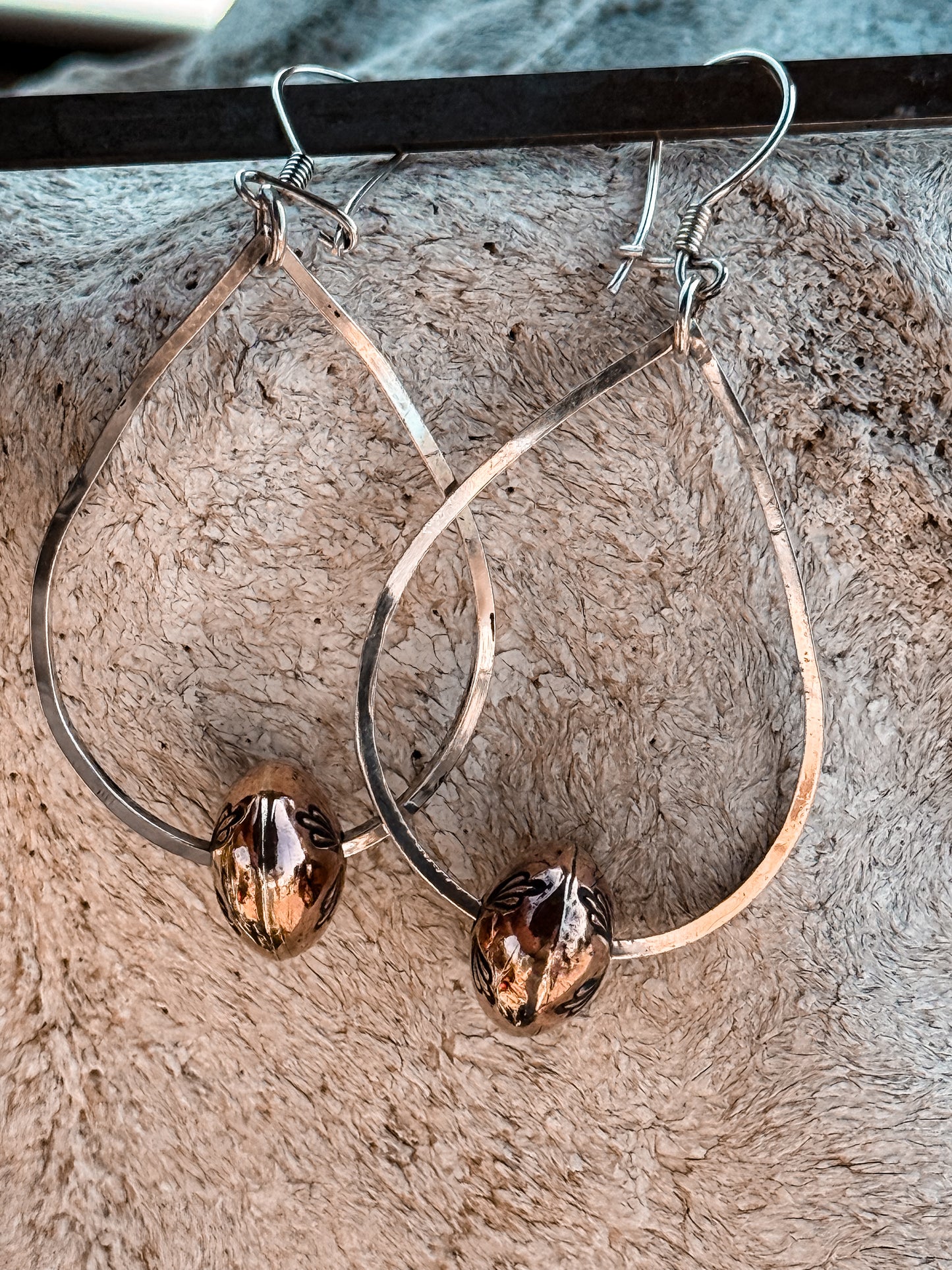 Mountain Pearl Hoops