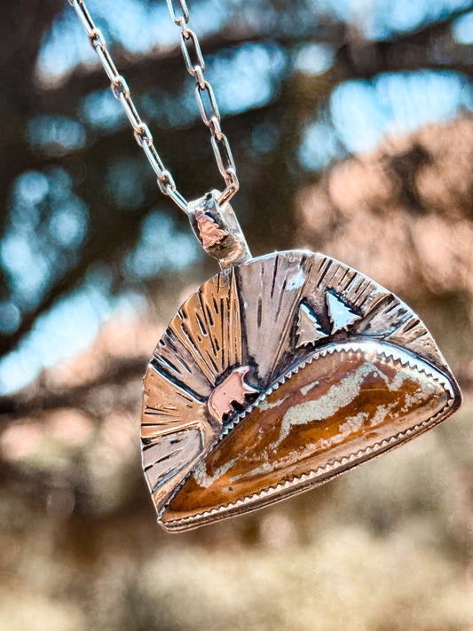 Royston Turquoise Mountain Necklace