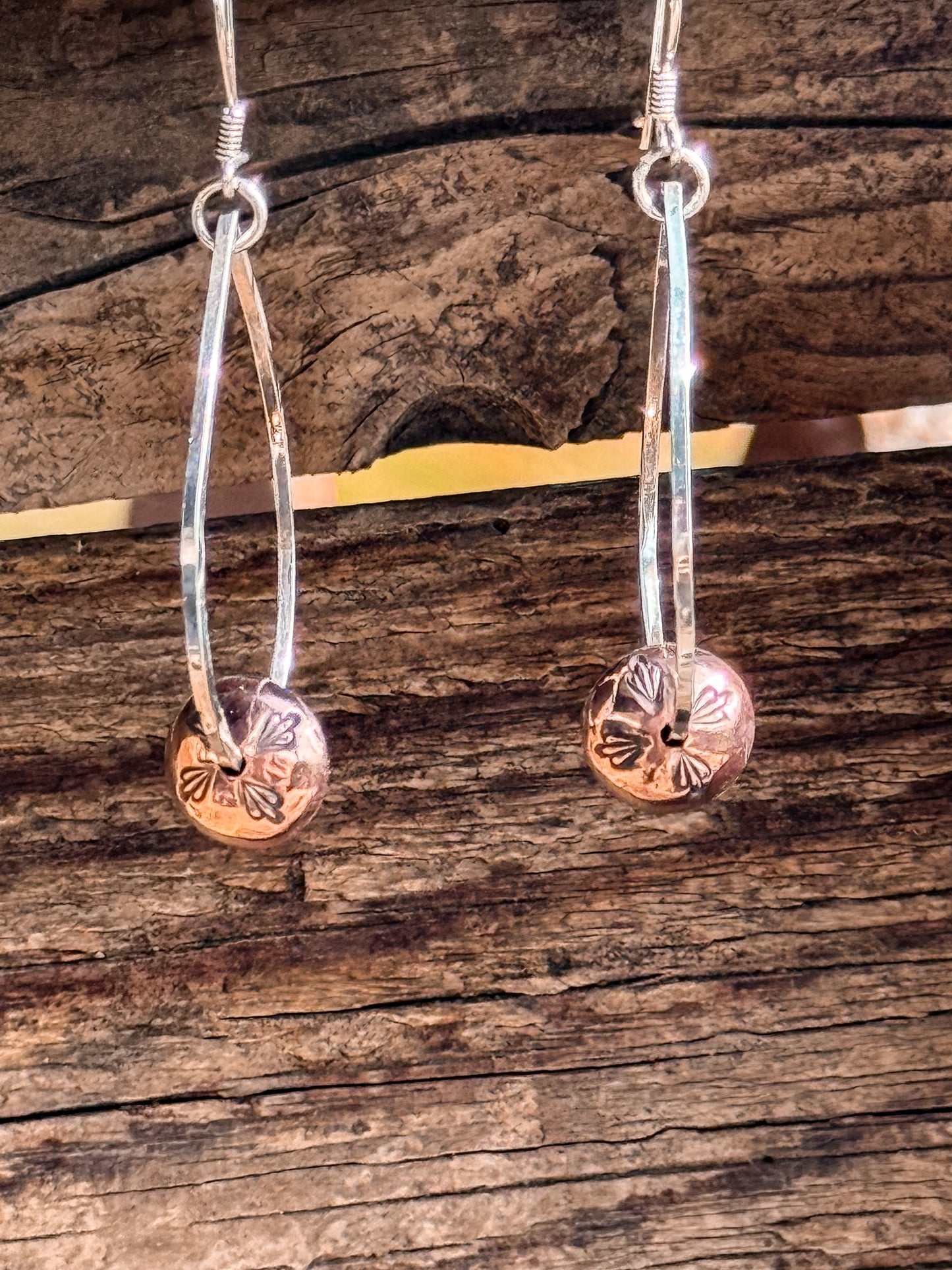 Mountain Pearl Hoops